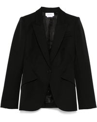 McQueen - Blazer de lana con botones - Lyst