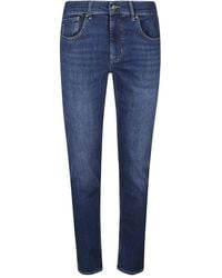7 For All Mankind - Jean À Poches Multiples - Lyst