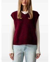 Marc O' Polo - V-Neck Knitted Vest - Lyst