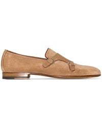 Santoni Chaussures à boucles classiques - Marron