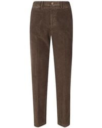 Briglia 1949 - Corduroy Straight-Leg Trousers - Lyst