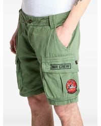 Alpha Industries - Short Flying Tigers À Détail De Patch - Lyst