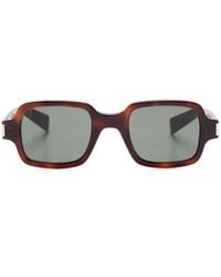 Saint Laurent - Gafas de sol con efecto de carey - Lyst