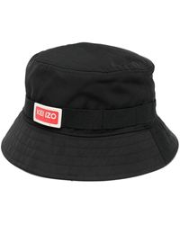 KENZO - Sombrero de pescador con logo - Lyst