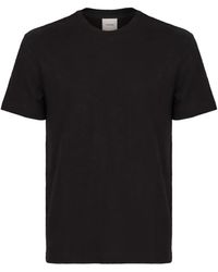 Calvin Klein - Cotton-linen Blend T-shirt - Lyst