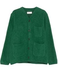 Universal Works - Cardigan mit V-Ausschnitt - Lyst