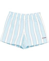 MC2 Saint Barth - Meave Striped Shorts - Lyst