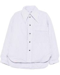 Charles Jeffrey - Striped Puffer Jacket - Lyst