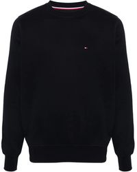 Tommy Hilfiger - Sweatshirt Mit Logo-Stickerei - Lyst