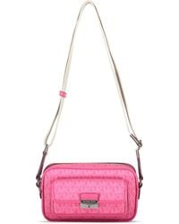 Michael Kors - Sac Porté Épaule Bradshaw À Motif Monogrammé - Lyst