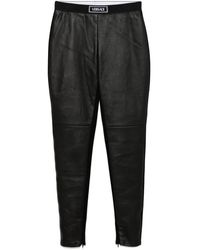 Versace - Elasticated Waistband Leggings - Lyst