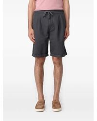 Brunello Cucinelli - Pleated Drawstring-Waist Shorts - Lyst