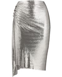 Rabanne - Chainmail Ruched Skirt - Lyst