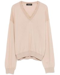 Fabiana Filippi - V-Neck Sweater - Lyst