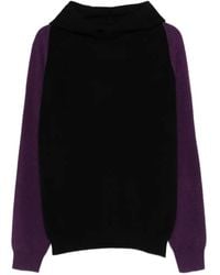 Frenckenberger - Colour-Block Hooded Sweater - Lyst