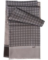 Elizabetta - Palazzo Medallion-Print Reversible Scarf - Lyst