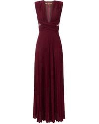 Elisabetta Franchi - Carpet Lurex Jersey Dress - Lyst