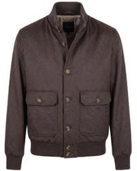 Barba Napoli - Button-Up Cashmere Jacket - Lyst