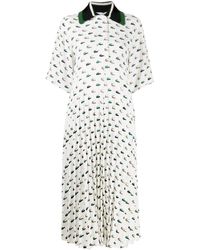 lacoste maxi dress