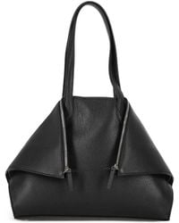 Aesther Ekme - Fold Grain-Leather Shoulder Bag - Lyst