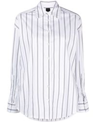 Pinko - Striped Long-sleeve Shirt - Lyst
