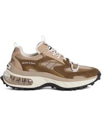 DSquared² - Chunky Panelled Leather Sneakers - Lyst