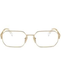 Prada - Bril Met Geometrisch Logo - Lyst