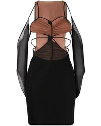 Nensi Dojaka - Cut-Out Mini Dress - Lyst