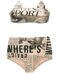 Adriana Degreas - Graphic-print Stretch-design Bikini - Lyst
