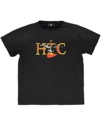 HTC - Eagle Distressed Graphic-Print T-Shirt - Lyst