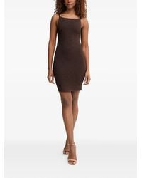 Guess - Cut-Out Pointelle-Knit Mini Dress - Lyst
