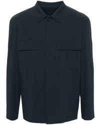 Lardini - テクスチャード シャツジャケット - Lyst