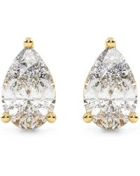 Diamond Essentials - Diamond Solitaire Earrings - Lyst