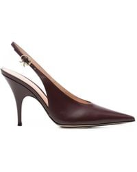 Gianvito Rossi - Sofia Slingback Heeled Pumps - Lyst