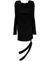 ANDREADAMO - Asymmetrisches Kleid mit Drapierung - Lyst