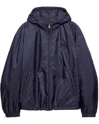Prada - Jack Met Capuchon En Logo - Lyst