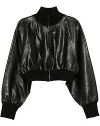 Norma Kamali - Veste Bomber Oversize - Lyst