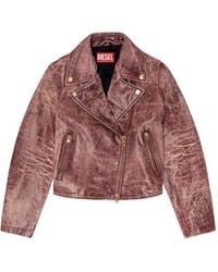 DIESEL - Biker Jacket - Lyst