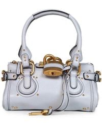 Chloé - Stud-Embellished Padlock Shoulder Bag - Lyst