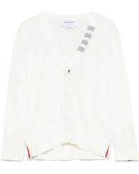 Thom Browne - 4bar ストライプ カーディガン - Lyst