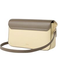 Furla - Small Two-Tone Cross Body Bag - Lyst