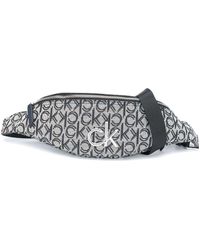 Calvin Klein Riñonera con monograma - Azul