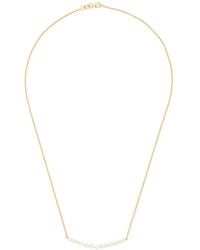 Anita Ko - 18Kt Crescent Diamond Necklace - Lyst