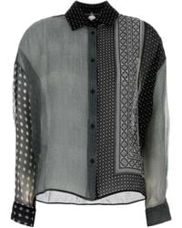 Ermanno Scervino - Camisa Con Estampado Patchwork - Lyst