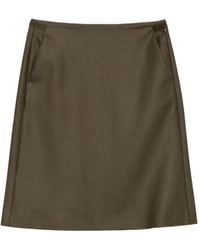 Jil Sander - A-Line Midi Skirt - Lyst