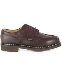 Paraboot - Chambord Tex Leather Derby Shoes - Lyst