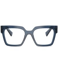 Miu Miu - Square-Frame Glasses - Lyst