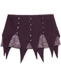 AVAVAV - Panel Mini Skirt - Lyst
