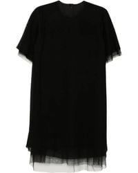 JNBY - A-Mesh Short-Sleeved Dress - Lyst