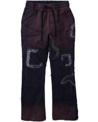 Who Decides War - Patchwork Track Pants - Lyst